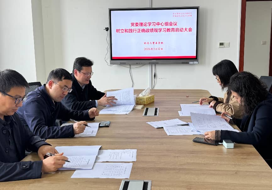 树立和践行正确政绩观(党委)